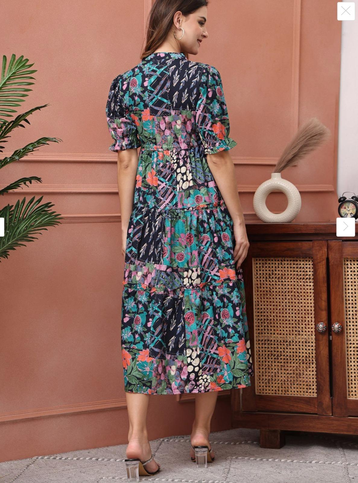 Midnight Bloom Satin Top Set - product media