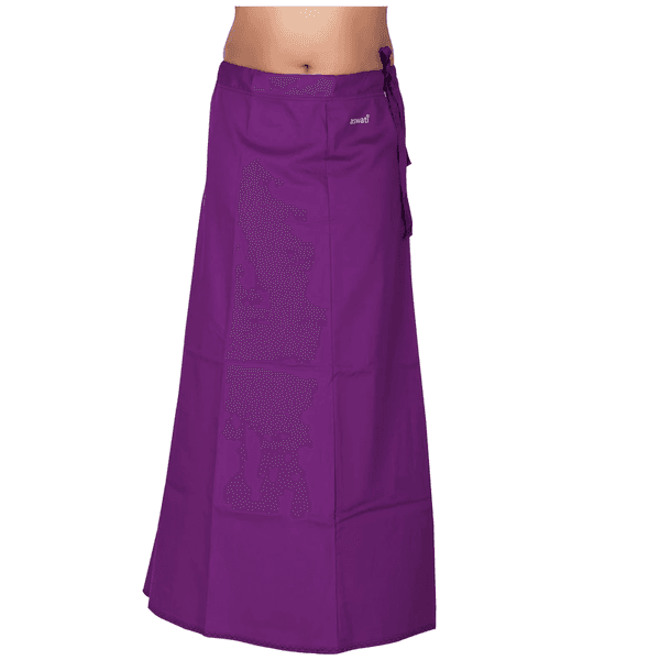 Aswati Premium Inskirt (6 Part) - Purple - product media